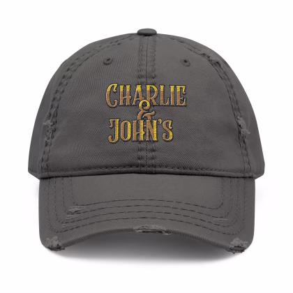 Distressed Vintage Cotton Cap